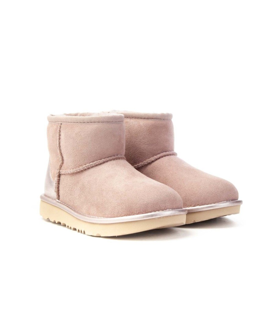 Junior UGG AUSTRALIA | Ugg Ugkclmsrsgy1130778K Mini Classic Shine Rose/Grey