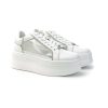 Donna CULT | Cult Clw422801 Pearl Low W Net Sneakers Donna Leone Shoes Frosinone White