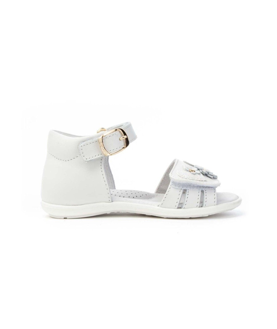 Junior BALDUCCI | Balducci Cit5254 Sandalo Fascia Strappo Primi Passi Leone Shoes Bianco