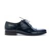 Uomo ROSSI | Rossi 3300 Oxford Laccifondo Cuoio Man Blu