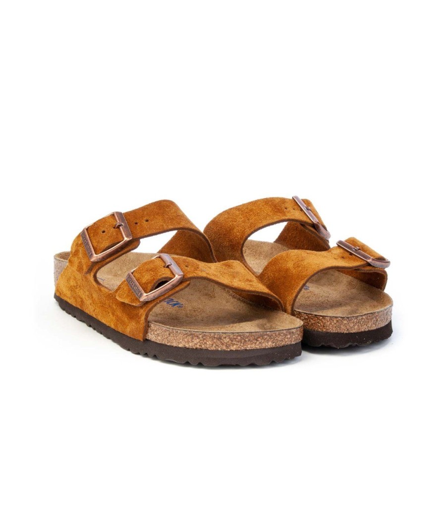 Unisex BIRKENSTOCK | Birkenstock Arizona 1009527 Sandalo 2 Fasce Cuoio