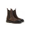 Donna CARMENS | Carmens A44504 Brit Beat Chelsea Boot Woman Leone Shoes Frosinone Moka