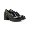 Donna DOMINGA VSL | Vsl 7368 Mocassino Fondo Dentellato Leone Shoes Frosinone Nero