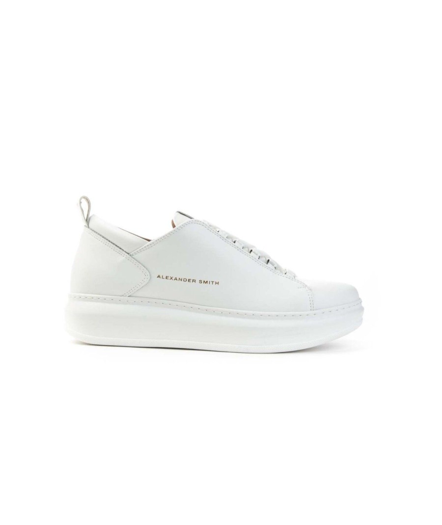 Uomo ALEXANDER SMITH | Alexander Smith Asaww2U80Twt Sneakers Man Leone Shoes Frosinone White