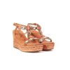 Donna ALMA EN PENA | Alma En Pena V23510 Sandalo Zeppa Leone Shoes Frosinone Mattone