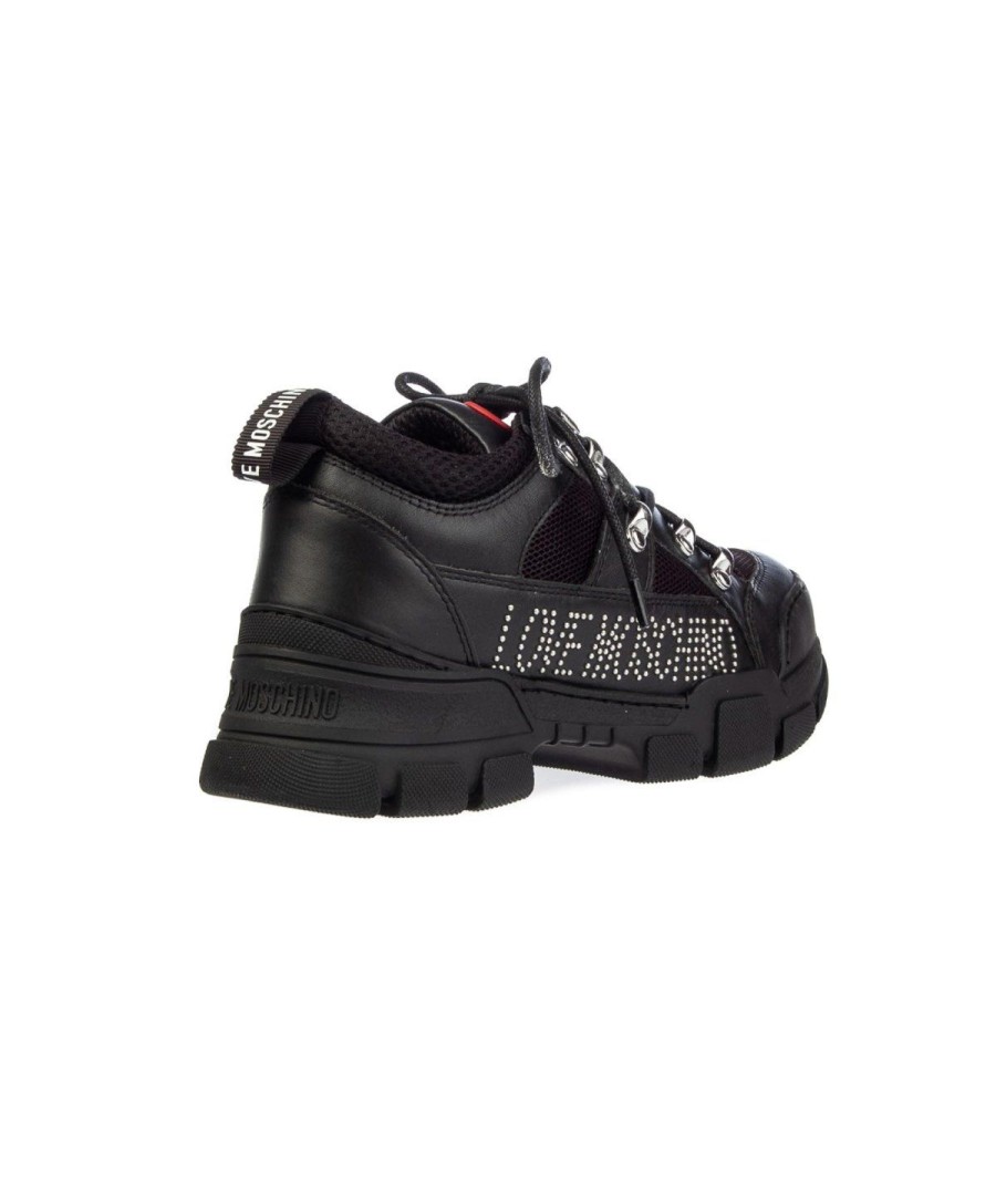 Donna LOVE MOSCHINO | Moschino Ja15434G0B Sneakers Trekking Nero