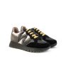 Donna WONDERS | Wonders A-2452-T Sneakers Odisei Donna Leone Shoes Frosinone Nero/Sabbia/Grigio