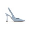 Donna ROBERTO FESTA | Roberto Farah Festa Slingback Tacco 90 Leone Shoes Avio