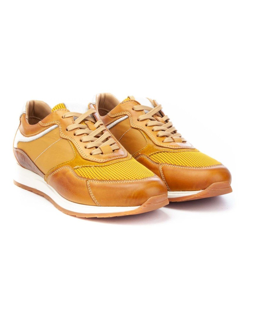 Uomo GALIZIO TORRESI | Galizio Torresi 418220 Sneakers Lacci Cuoio