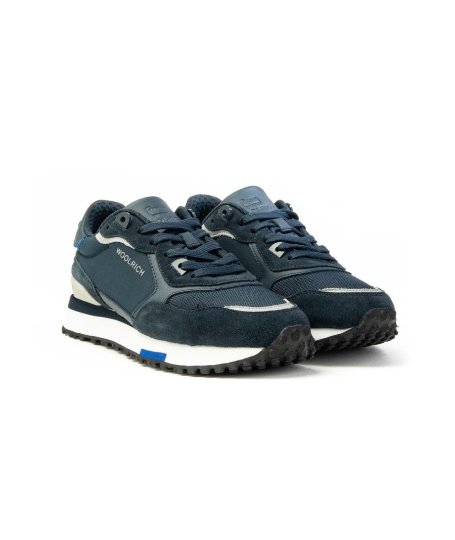 Uomo WOOLRICH | Woolrich Wfm222.020 Scarpe Sneakers Uomo Blu