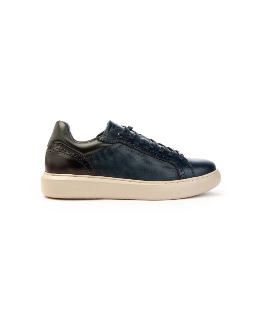 Uomo AMBITIOUS | Ambitious 12500-6553Am Sneakers Uomo Leone Shoes Frosinone Navy