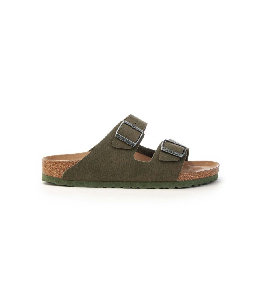 Uomo BIRKENSTOCK | Birkenstock Arizona 1024544 Vegan Sandali Leone Shoes Frosinone Desert