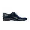 Uomo ROSSI | Rossi 4711 Derby Lacci Fondo Cuoio Man Leone Shoes Blu