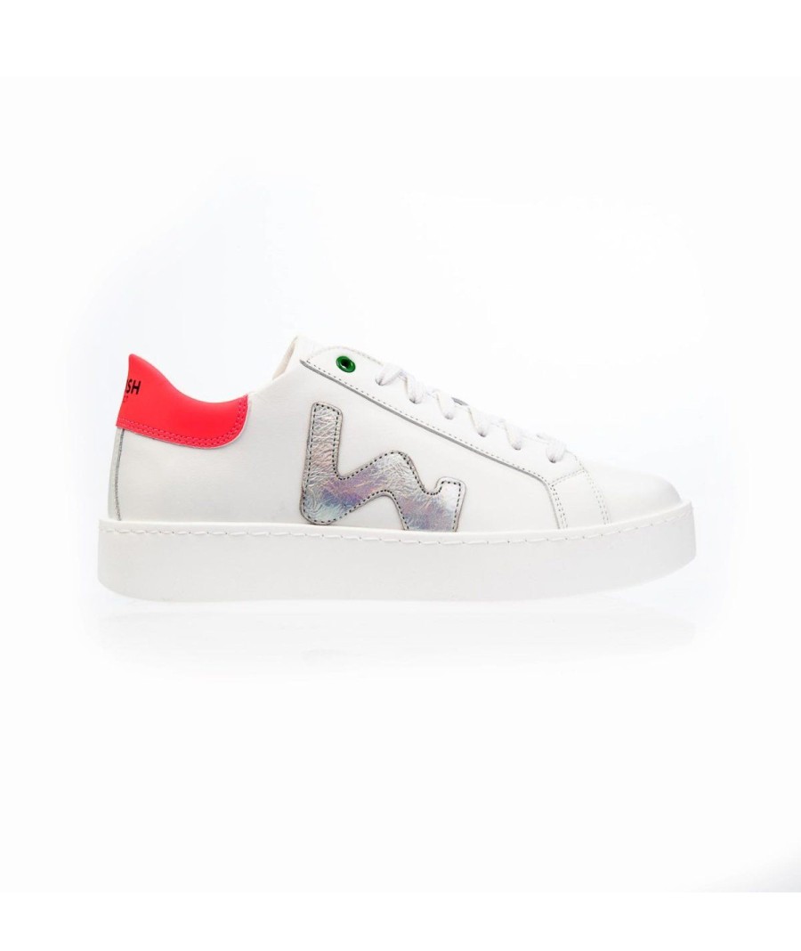 Donna WOMSH | Womsh Sneakers Concept White Fuxia White/Silver