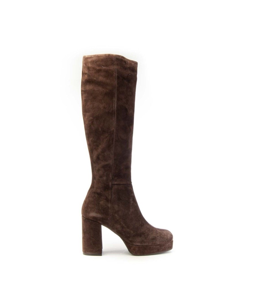 Donna CARMENS | Carmens A50277 Charlize Boot Stivale Plateau 80 Cacao