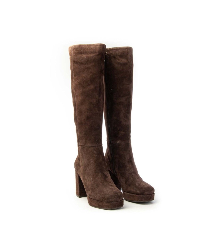 Donna CARMENS | Carmens A50277 Charlize Boot Stivale Plateau 80 Cacao