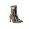 Donna ANGEL ALARCON | Angel Alarcon 23547-53Cp Violeta Ankle Boots Leone Shoes Frosinone Piombo