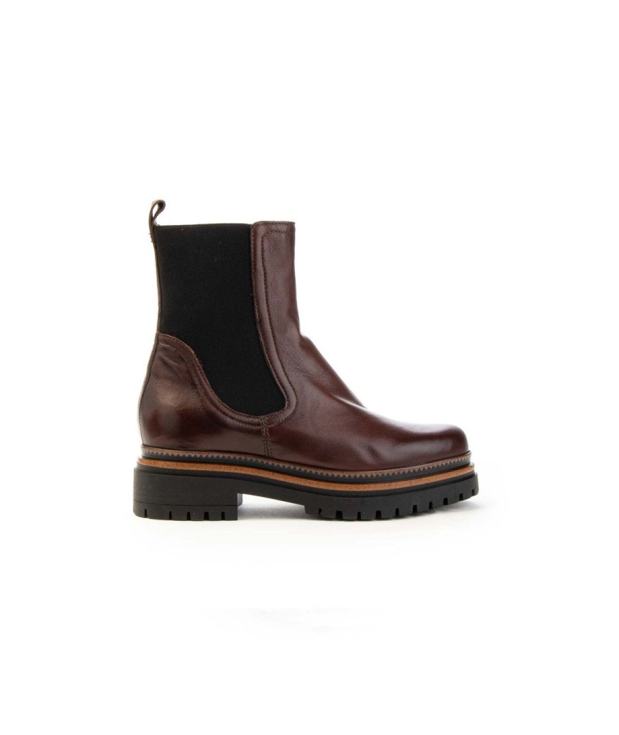 Donna MJUS | Mjus T60204 Chelsea Boots Beatles Donna Leone Shoes Frosinone Cioccolato