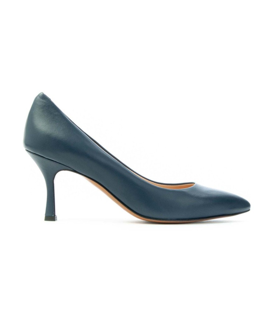 Donna FRANCO RUSSO | Franco Russo 3501S Decolte Tacco 70 Blu