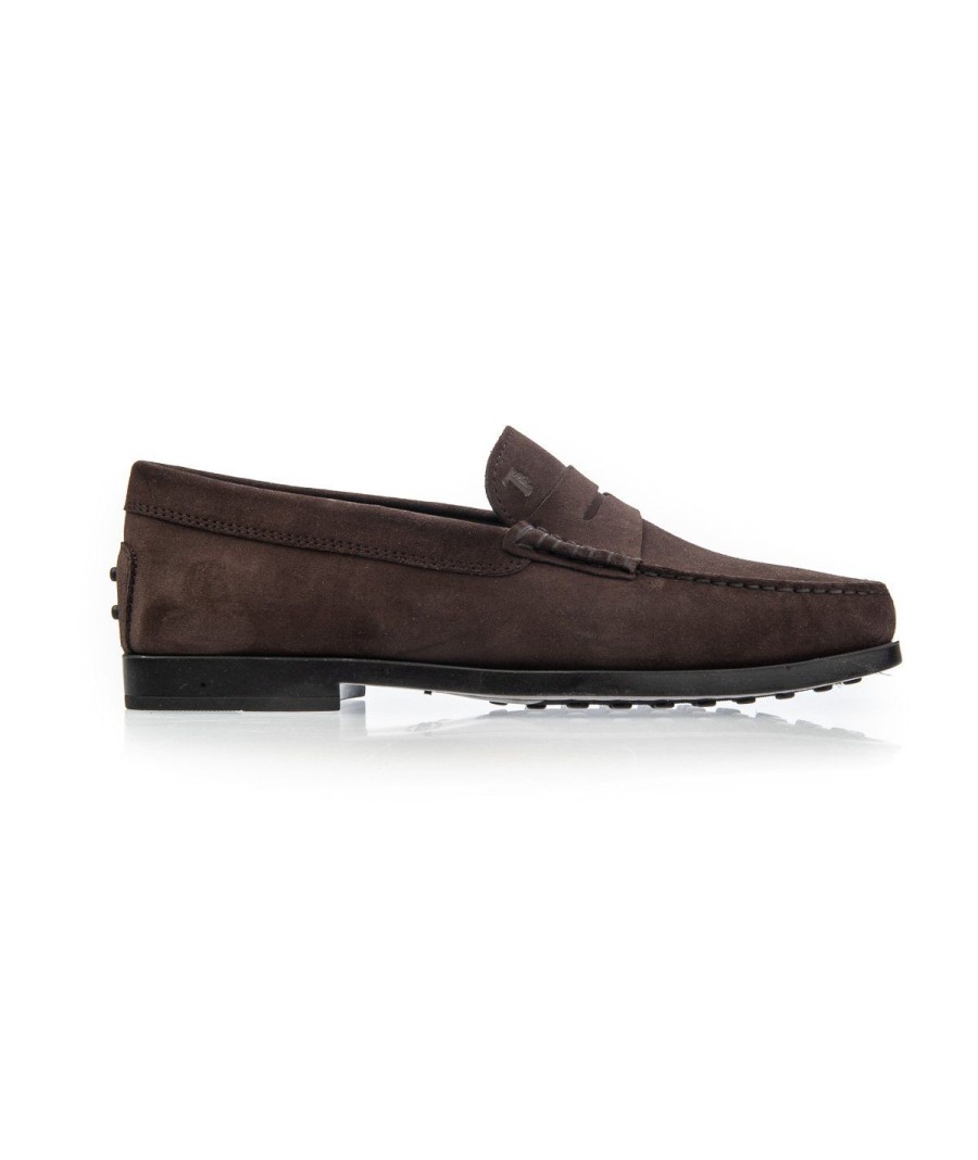 Uomo TOD'S | Tods Xxm17C00010Hses807 Mocassino Testa Di Moro