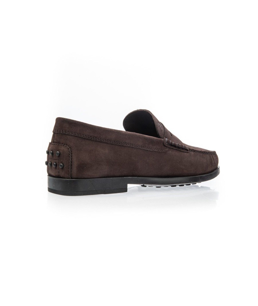 Uomo TOD'S | Tods Xxm17C00010Hses807 Mocassino Testa Di Moro