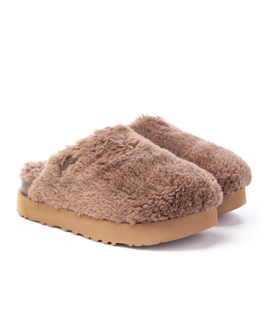 Donna UGG AUSTRALIA | Ugg Ugsfuzshck1121634W Fuzz Sugar Slide Hickory Marrone