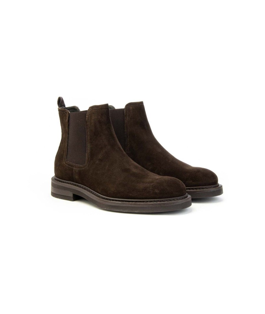 Uomo MARCO FERRETTI | Marco Ferretti 173523 Beatles Chelsea Bootleone Shoes Frosinone Testa Di Moro