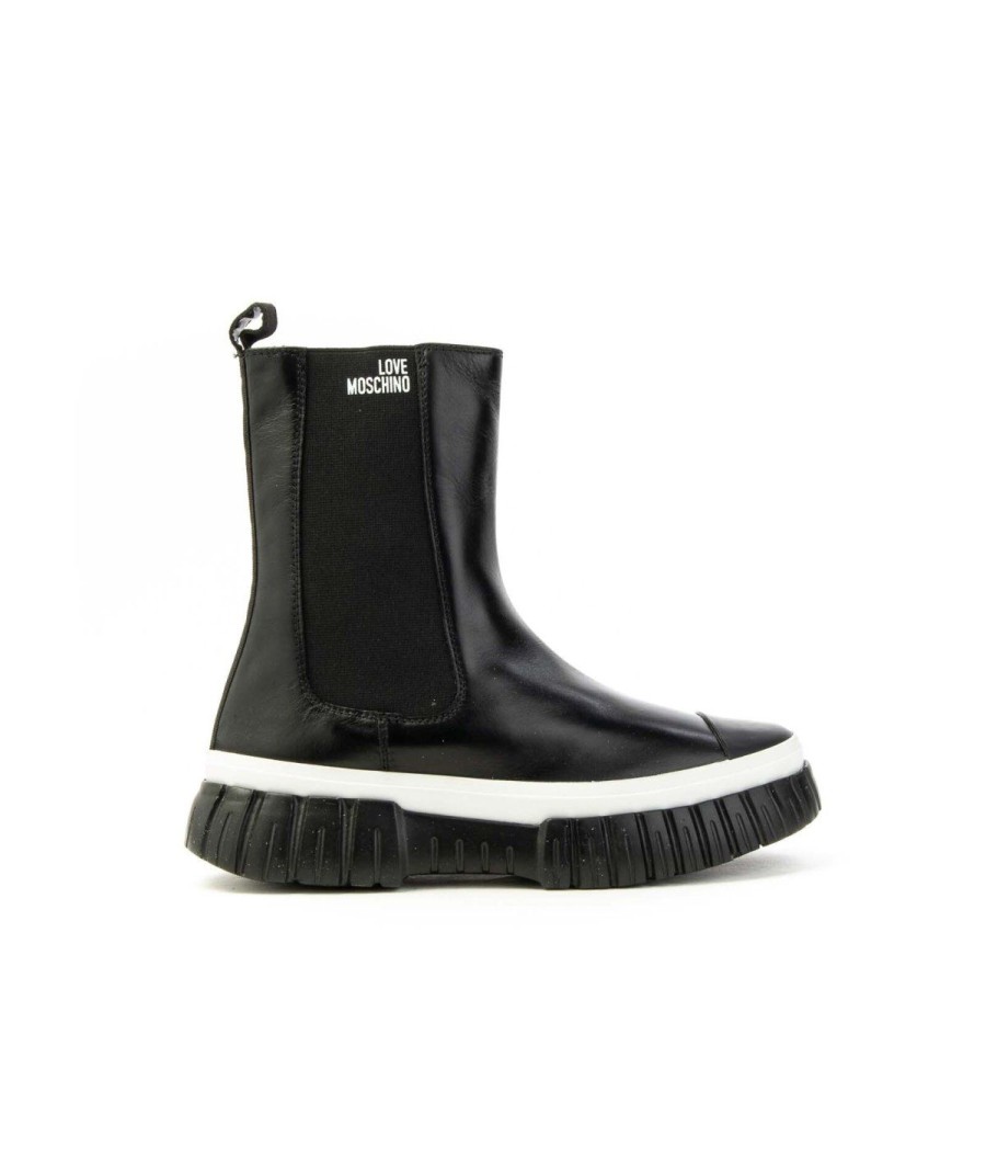 Donna LOVE MOSCHINO | Love Moschino Ja15665G1F Chelsea Boot Nero