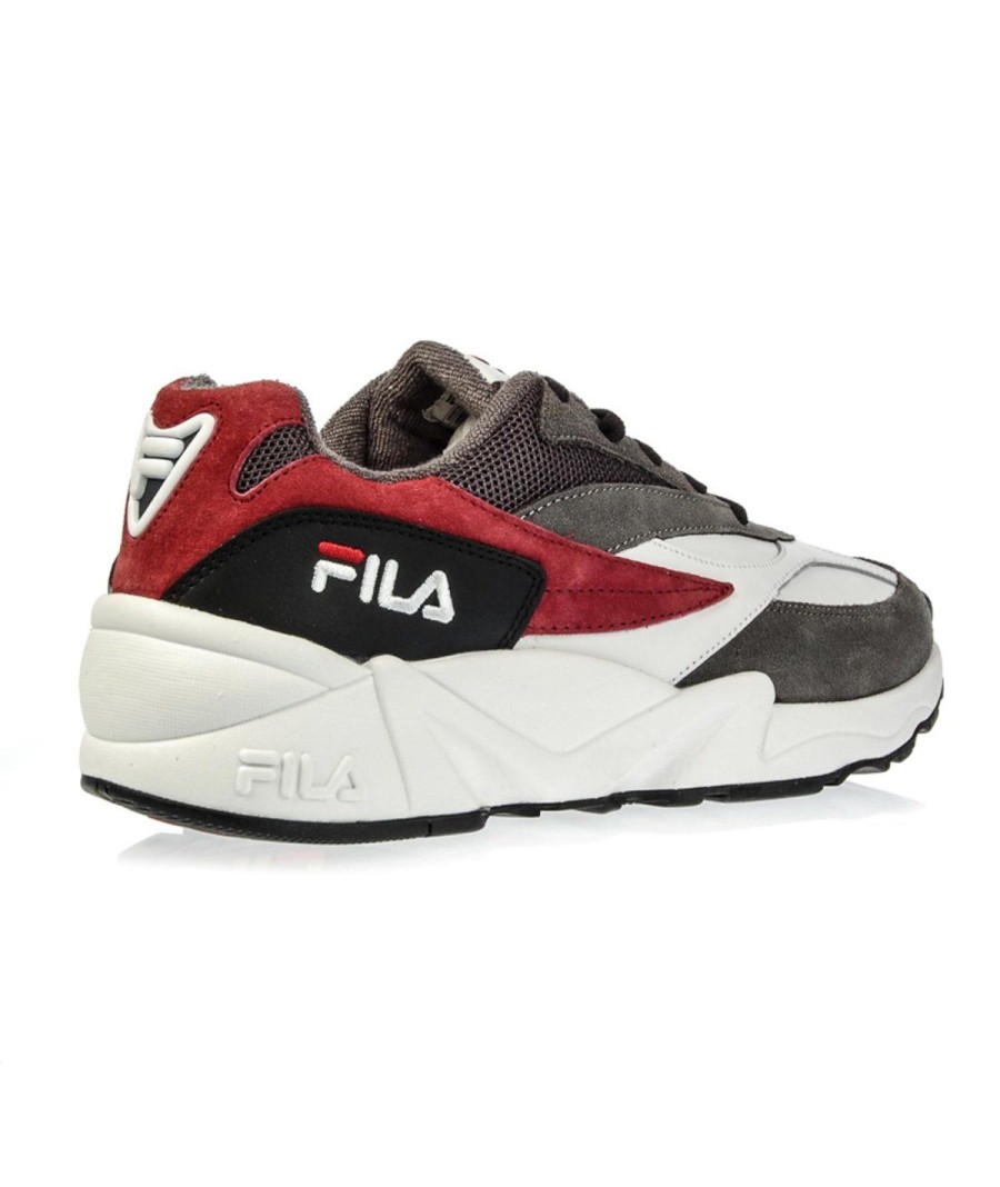 Uomo FILA | Fila V94M L Low Sneaker Lacci Running Grigio/Verde