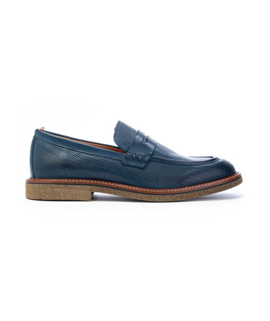 Uomo AMBITIOUS | Ambitious 11871A Mocassino Uomo Navy