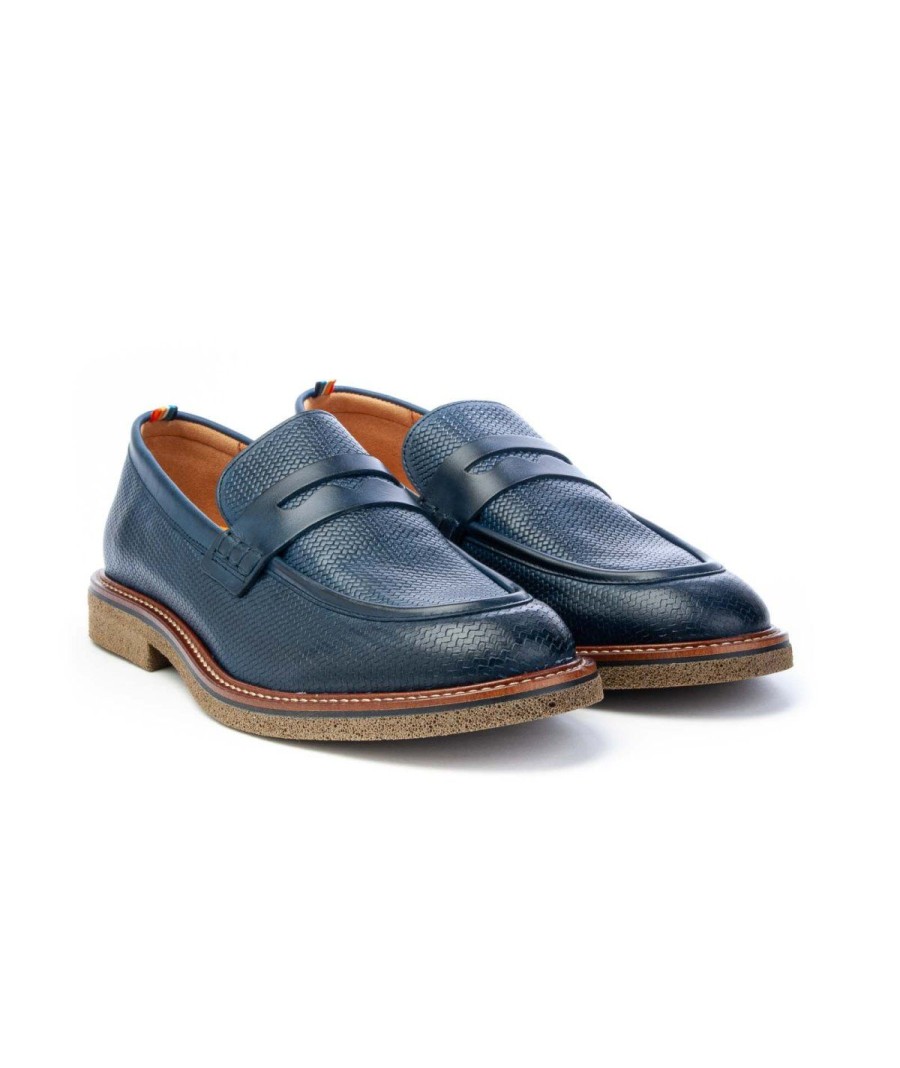 Uomo AMBITIOUS | Ambitious 11871A Mocassino Uomo Navy