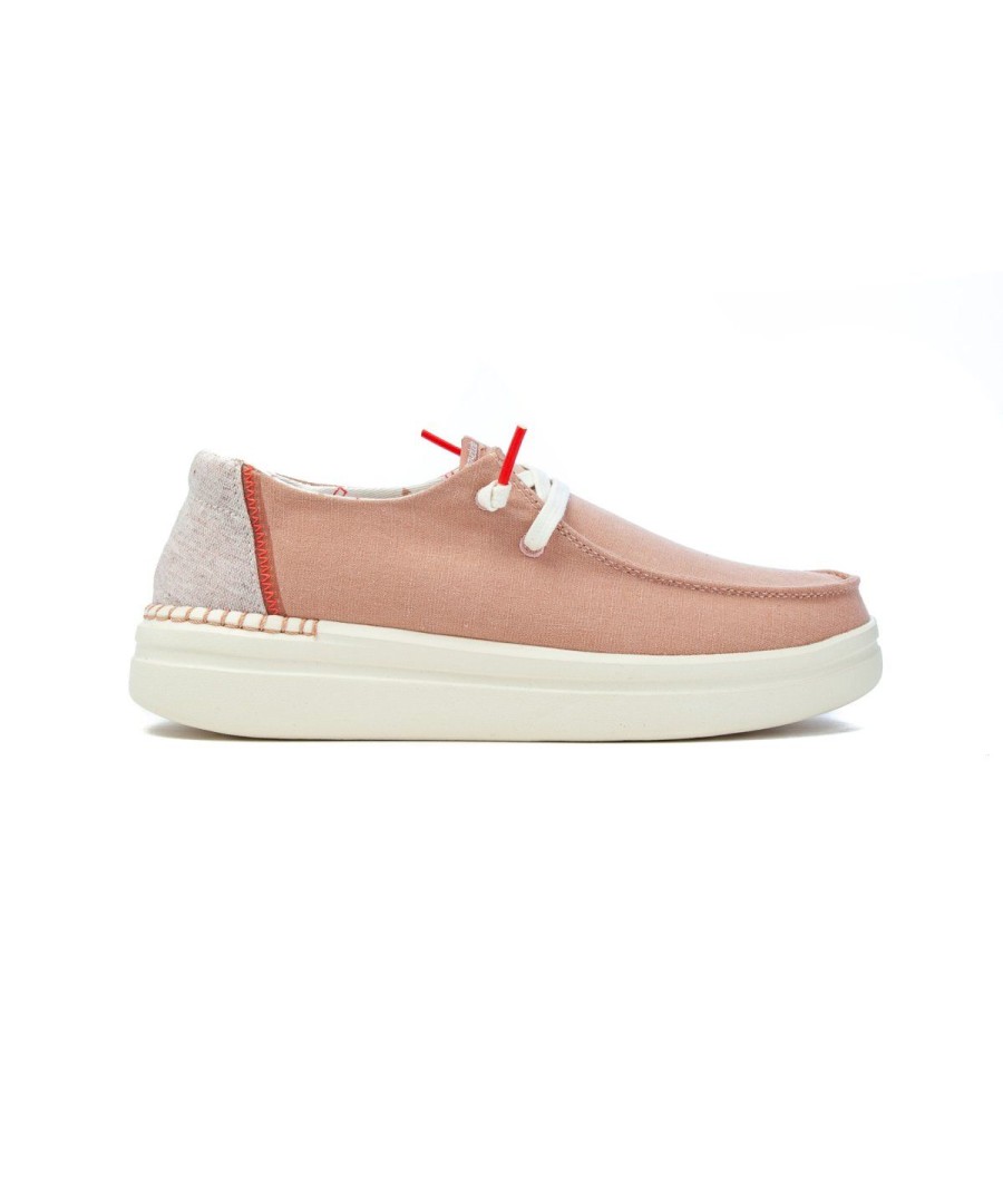 Donna HEY DUDE | Hey Dude Wendy Rise 12194 Mocassino Rose