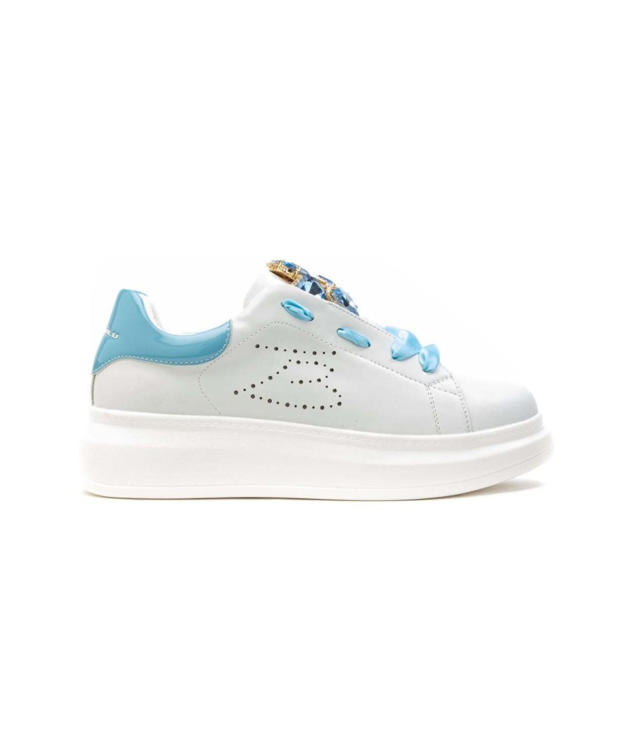 Donna TOSCA BLU STUDIO | Tosca Blu Sneakers Ss2307S030Margarita Azzurro