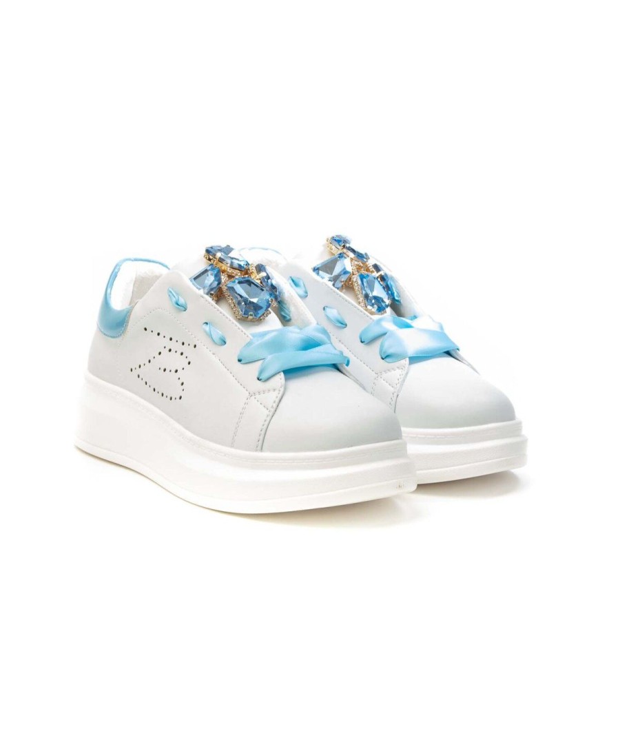 Donna TOSCA BLU STUDIO | Tosca Blu Sneakers Ss2307S030Margarita Azzurro