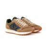 Uomo SUN68 | Sun68 Z43114 Jaki Bicolor Sneakers Man Leone Shoes Militare/Beige