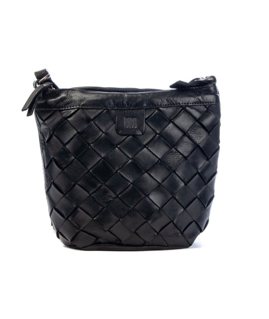 Donna BIBA | Biba Lei2L Borsa Intreccio Lewisburg Nero