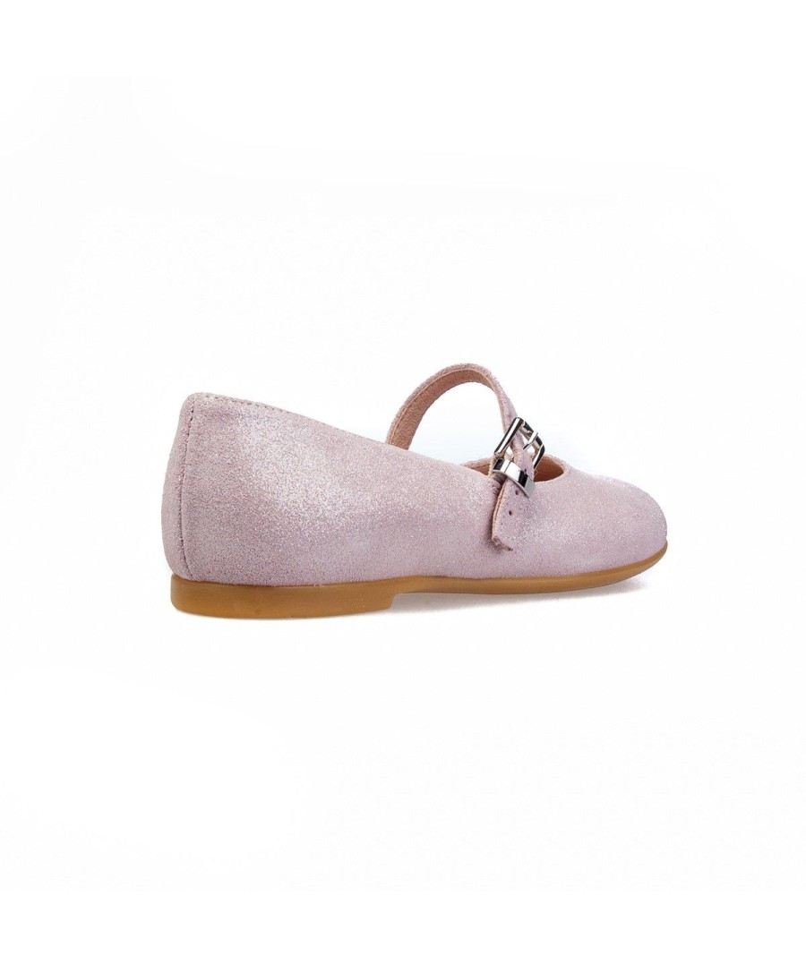 Junior CHIARA LUCIANI | Chiara Luciani 21/54 Ballerina Cinturino Leone Shoes Rosa