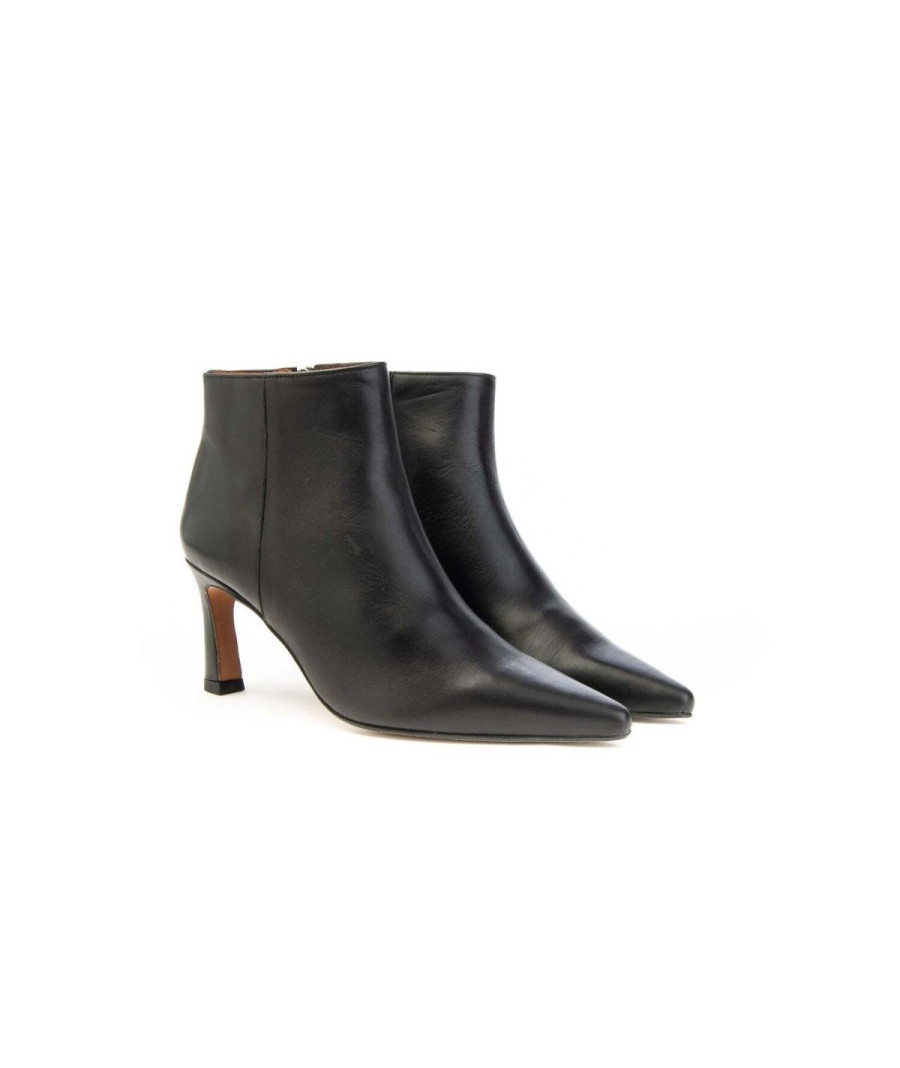 Donna ANGEL ALARCON | Angel Alarcon 23551-458B Ankle Boots Leone Shoes Frosinone Nero