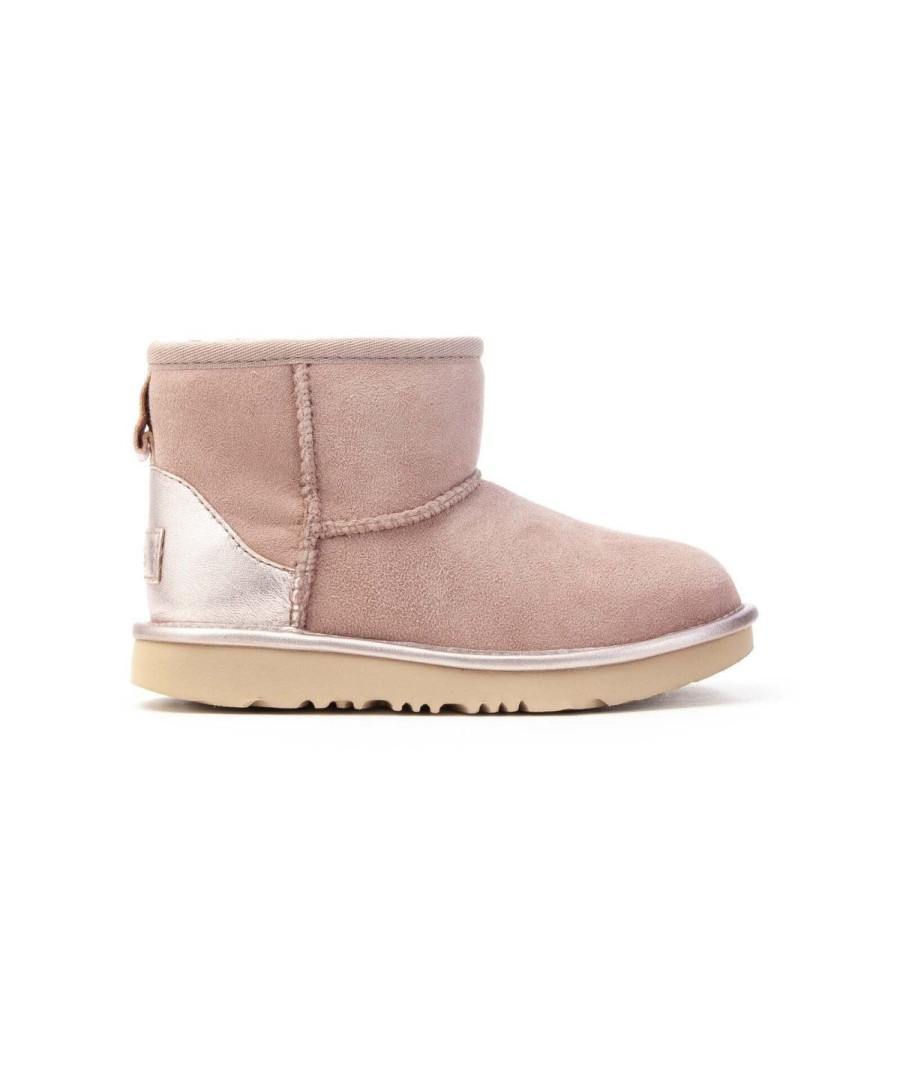 Junior UGG AUSTRALIA | Ugg Ugkclmsrsgy1130778T Mini Classic Shine Kid Rose/Grey