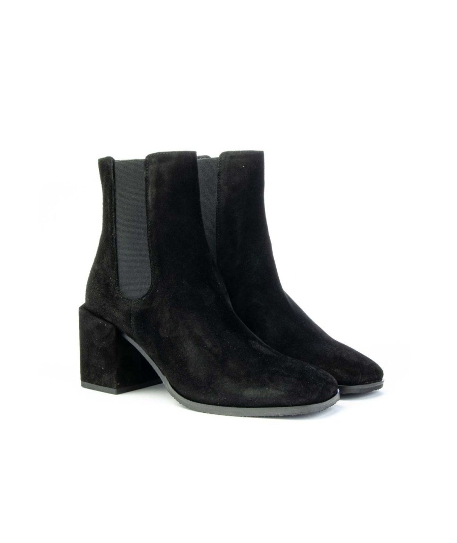 Donna CARMENS | Carmens A48282 Tronchetto Tacco 60 Donna Leone Shoes Nero