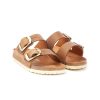 Donna BIRKENSTOCK | Birkenstock Arizona 1011073 Big Buckle Leone Shoes Frosinone Cognac