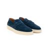 Uomo ROSSI | Rossi 645 Mocassino In Camoscio Man Leone Shoes Frosinone Blu