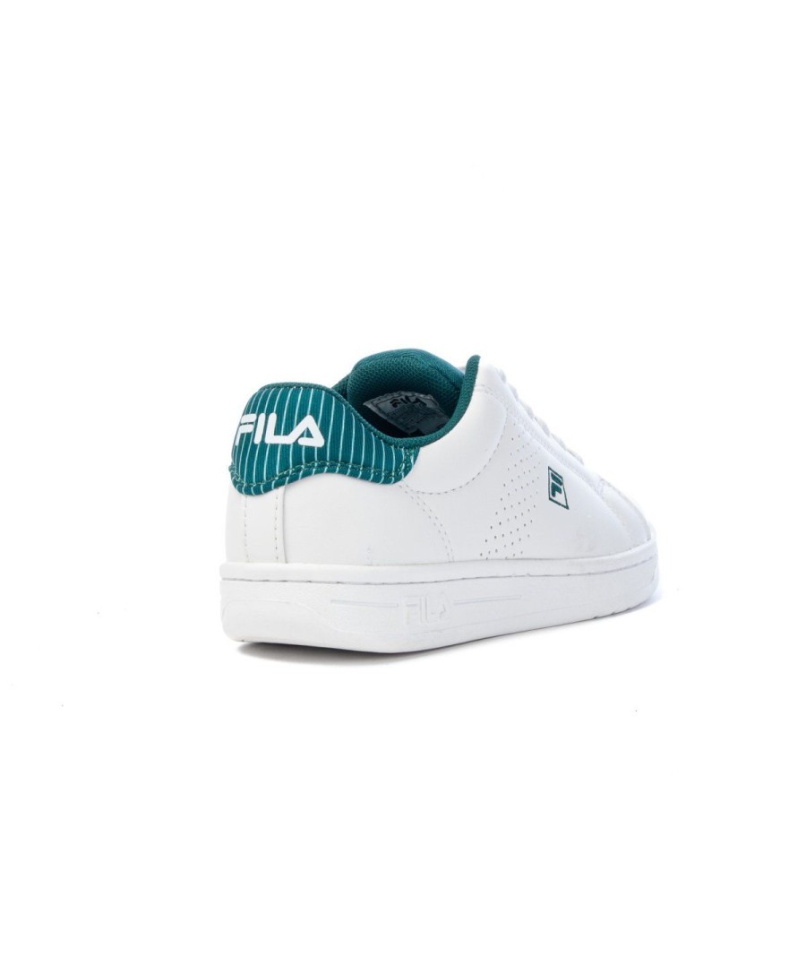 Junior FILA | Fila 1011115 Crosscourt 2 Nt Kids White/Green/Sun