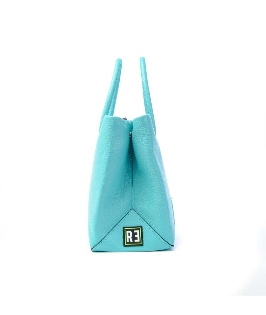 Donna REBELLE | Rebele Borsa Joy Shopping Media 2 Manici Turchese