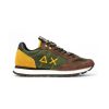 Uomo SUN68 | Sun68 Scarpe Sneakers Stringata Z42110 Tom Goes Uomo Leone Shoes Militare