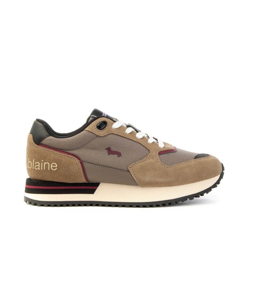 Uomo HARMONT&BLAINE | Harmont&Blaine Efm232.030 Sneakers Man Leone Shoes Frosinone Beige