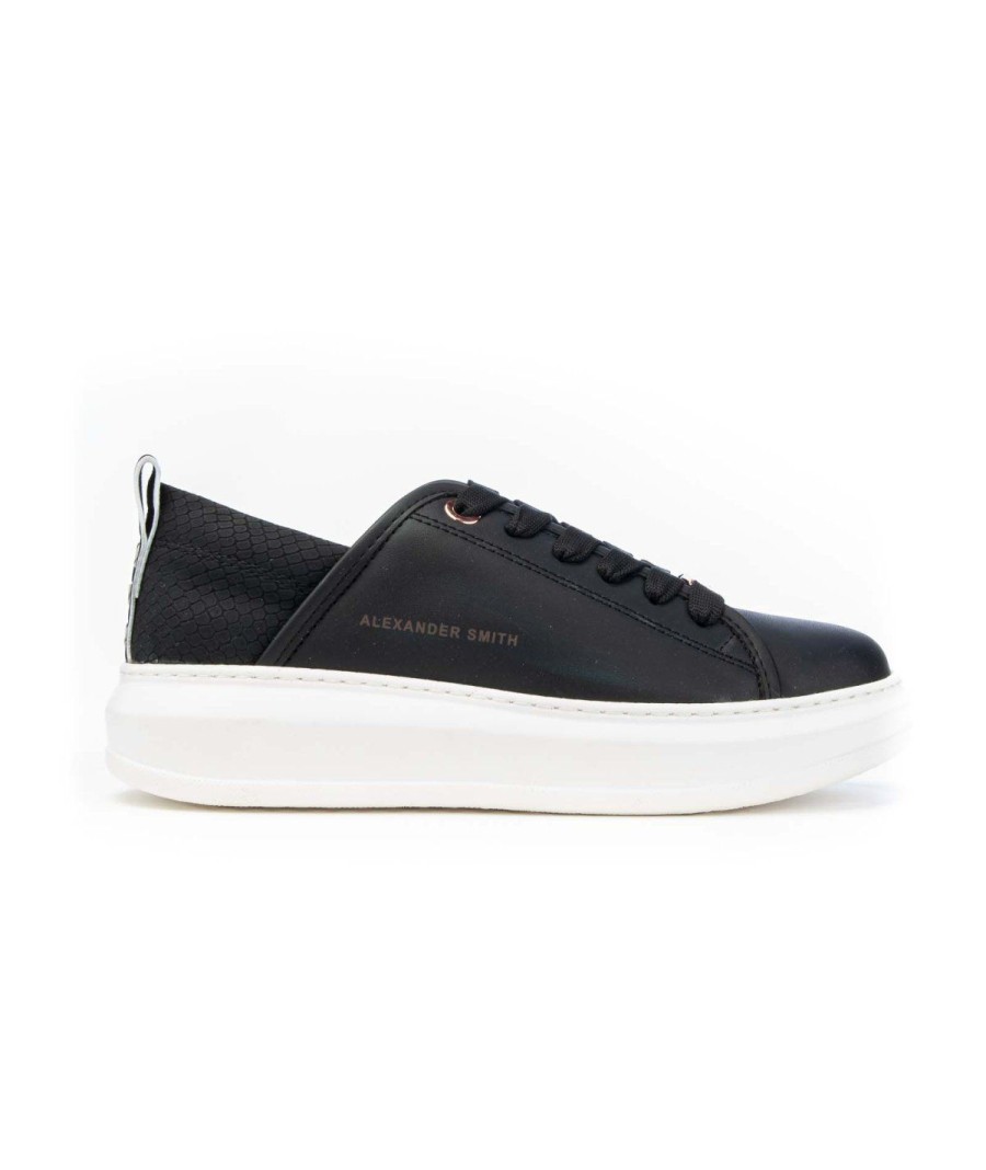 Donna ALEXANDER SMITH | Alexander Smith Acbc Ec112311 Sneakers Vegan Leone Shoes Black