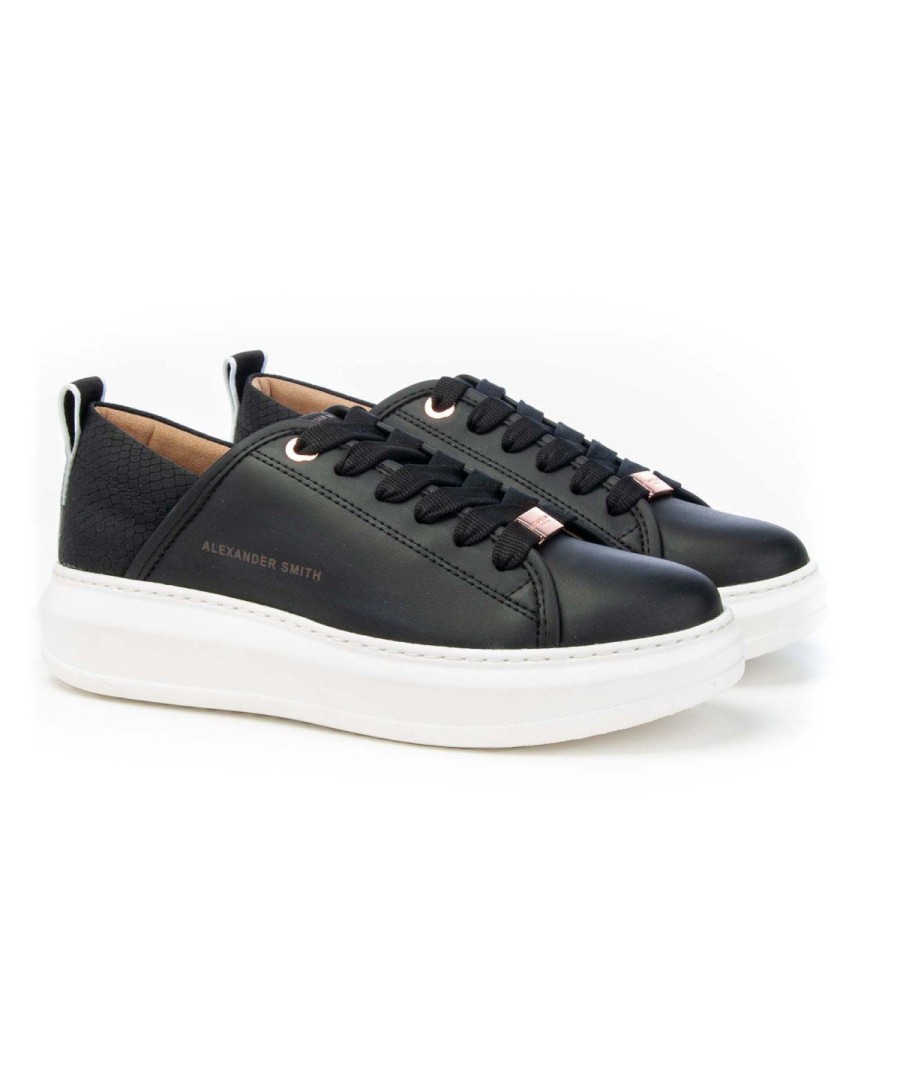 Donna ALEXANDER SMITH | Alexander Smith Acbc Ec112311 Sneakers Vegan Leone Shoes Black