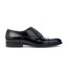 Uomo ROSSI | Rossi 300 Oxford Lacci Spazzolato Leone Shoes Nero