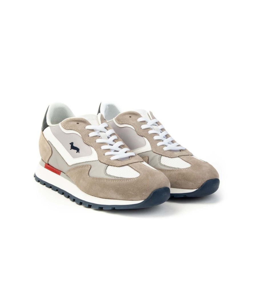 Uomo HARMONT&BLAINE | Harmont & Blaine Efm231.070 Scarpa Sneakers Uomo Beige/Bianco